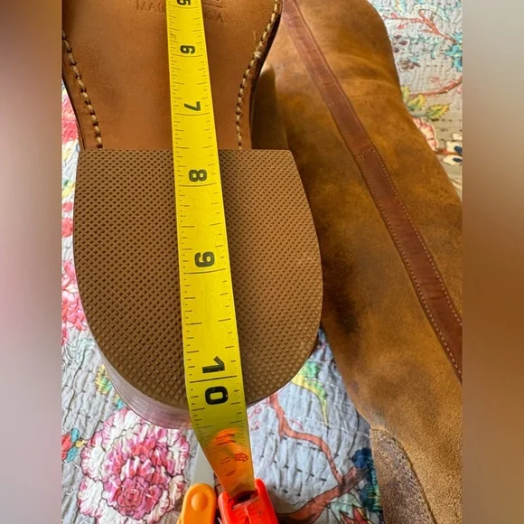 NWT FRYE πΊπΈ Campus OTK Suede Tall Vintage Boots - Picture 13 of 16